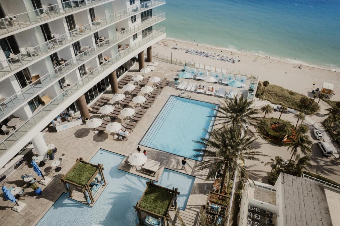 Spectacular Sunset Views Over The Ocean At Hollywood Exterior foto